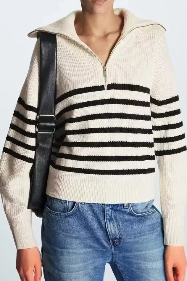 Holly Quarter Zip Sweater