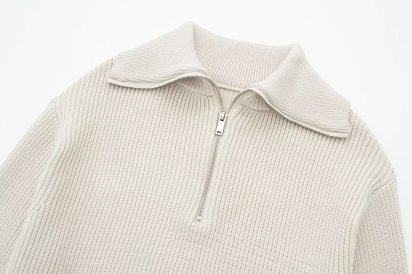 Holly Quarter Zip Sweater