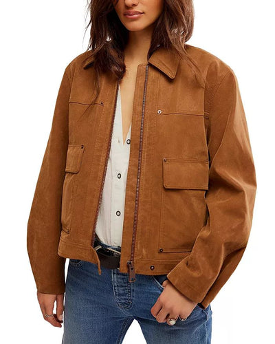 Blair Faux Suede Jacket