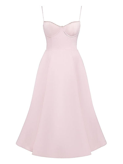 Ballerina Pink Midi Dress