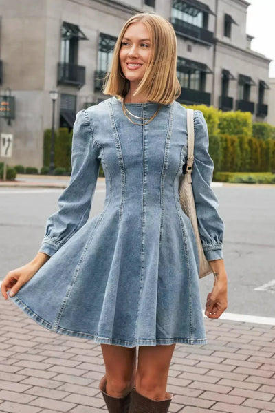 Denim Darling Mini Dress