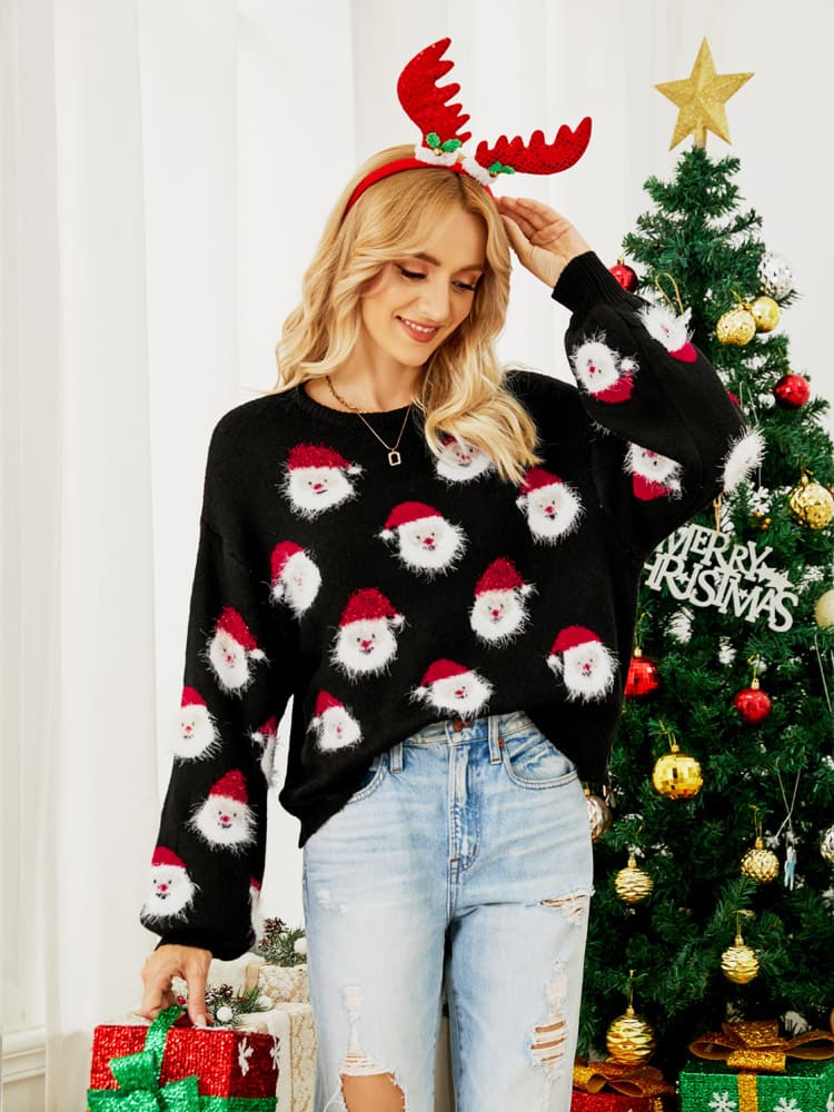 Santa Claus Knitted Sweater