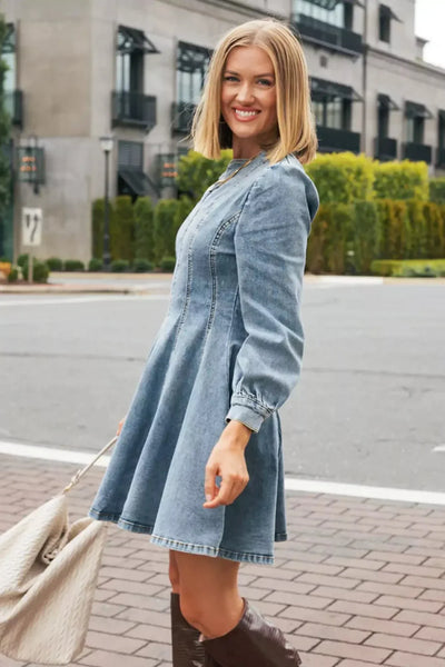 Denim Darling Mini Dress