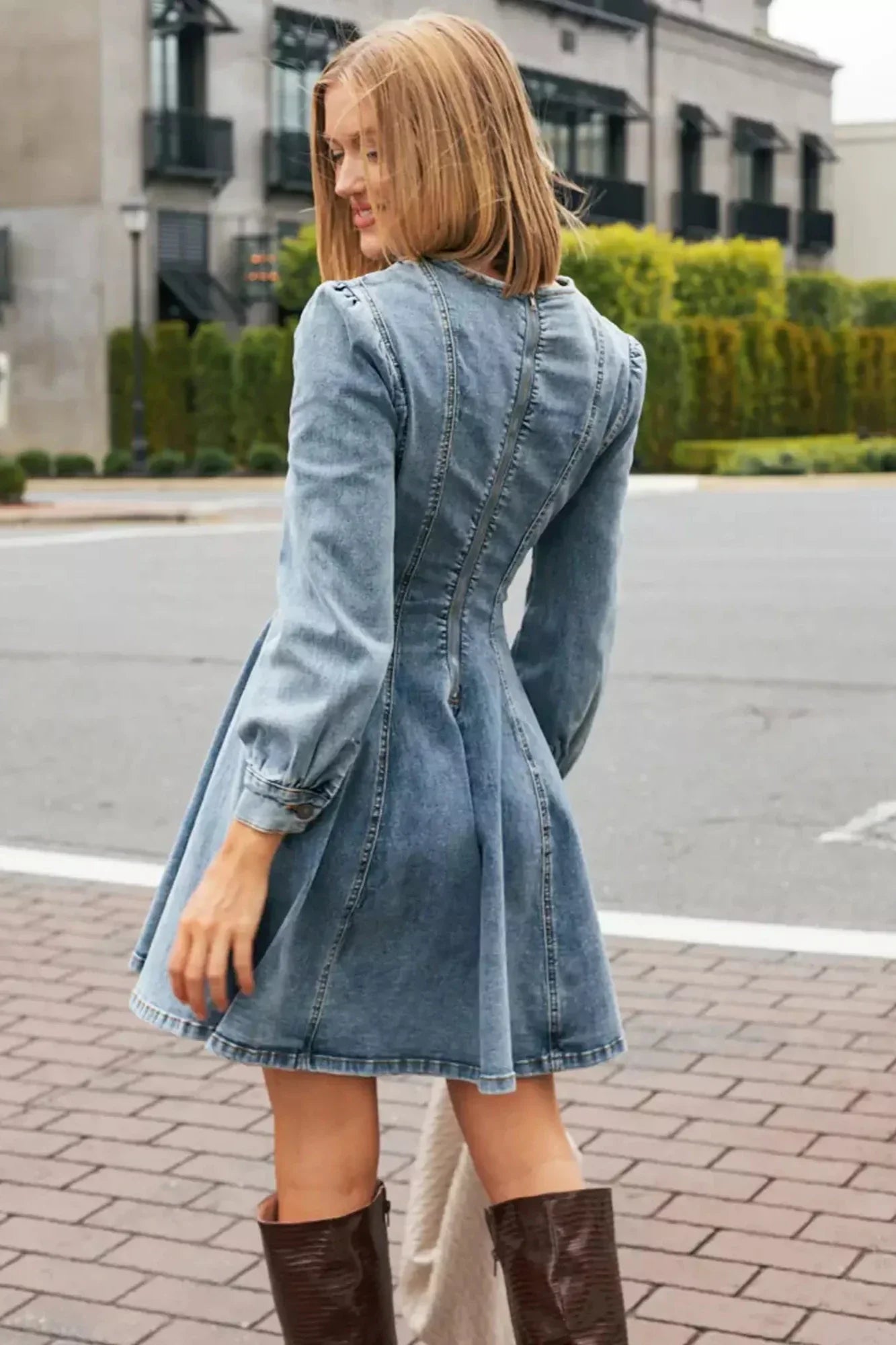 Denim Darling Mini Dress