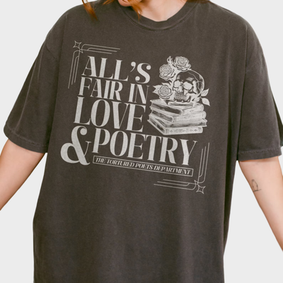 All's Fair In Love And Poetry Shirt - Tortured Poets Department T-Shirt