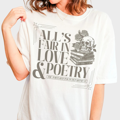 All's Fair In Love And Poetry Shirt - Tortured Poets Department T-Shirt