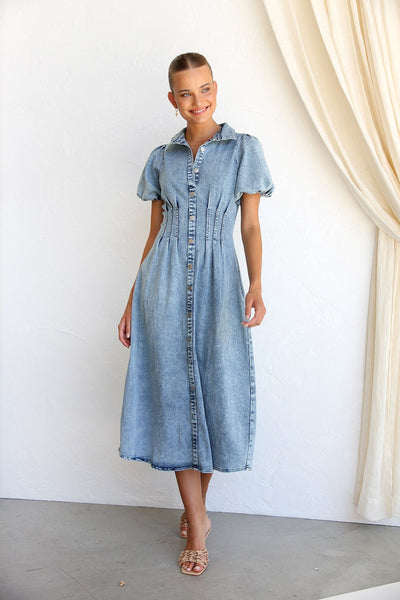 Cate Dress DENIM