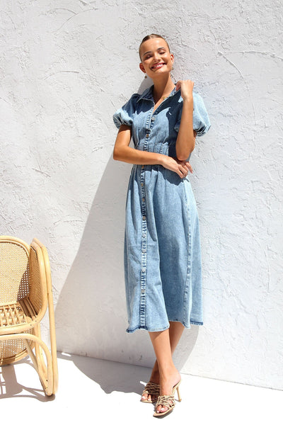 Cate Dress DENIM