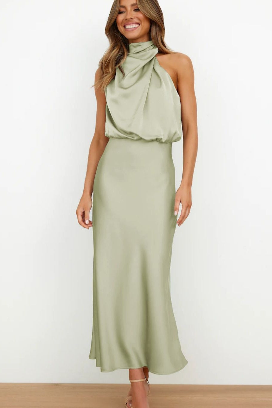 Esther Maxi Dress - Light Green