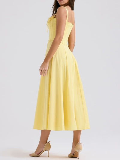 Sunshine Cotton Midi Sundress