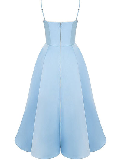 Cinderella Blue Tulle Midi Dress