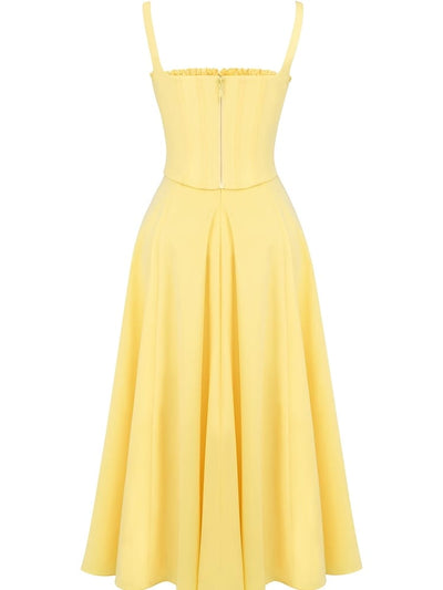 Sunshine Cotton Midi Sundress