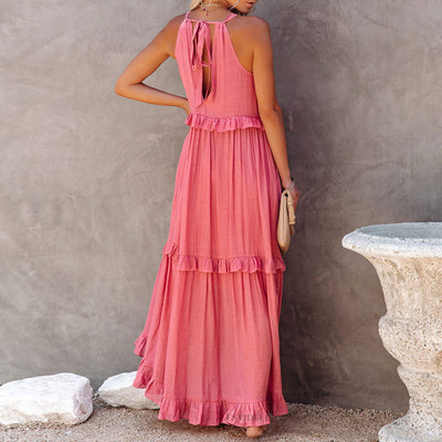 Elegant Irregular Cake Dress