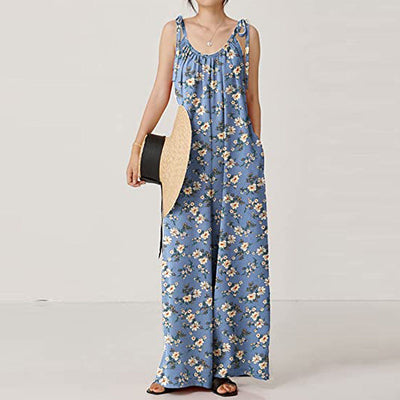 Sling Loose Casual Jumpsuit