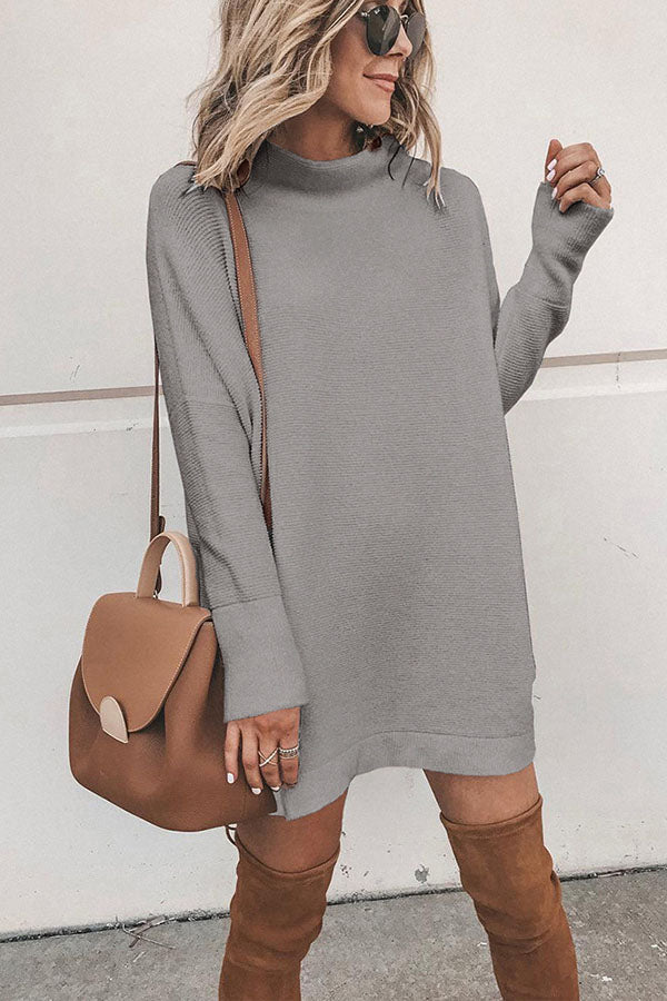 Turtleneck Long Sleeve Shirt Sweater