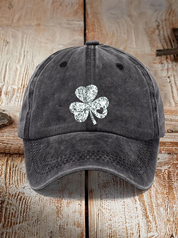 Women's Shamrock Printed  Hat