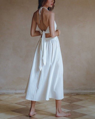 Summer Chic Backless Dress