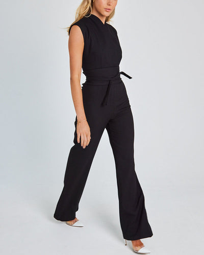 2023 DER BESTE ärmellose Jumpsuit mit weitem Bein für Damen 