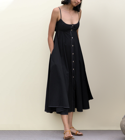 Rückenfreies, schickes Slip-Strandkleid mit Schleife 