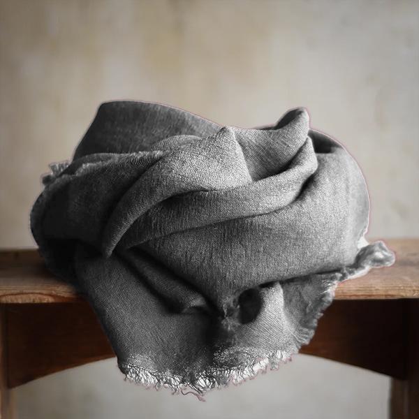 Soft Linen Texture Scarf