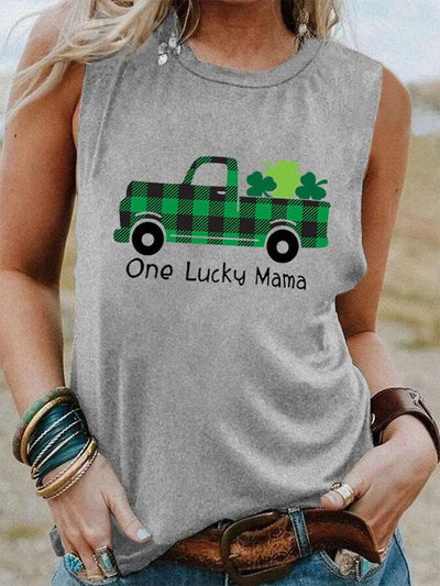 St. Patrick's Day Printed Top
