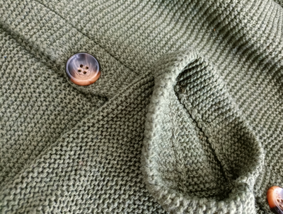 Solid Long Sweater Loose Knitting Cardigan