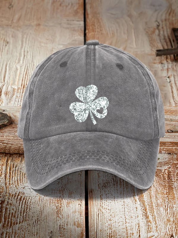 Women's Shamrock Printed  Hat