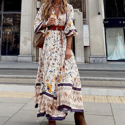 Fashionable Bohemian Long Dress