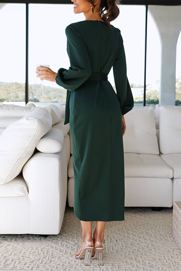 Long Sleeve Midi Dress