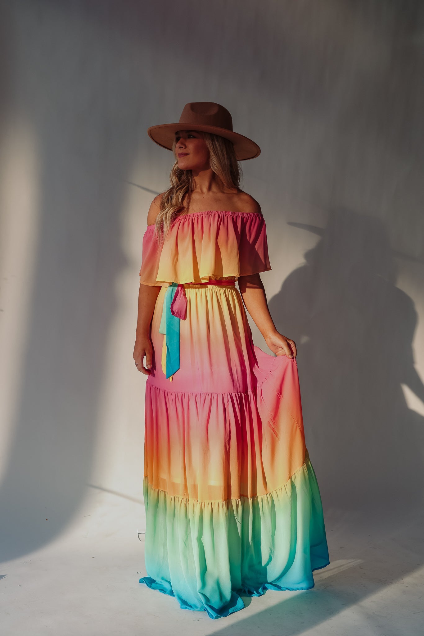 Full Spectrum Maxi Dress