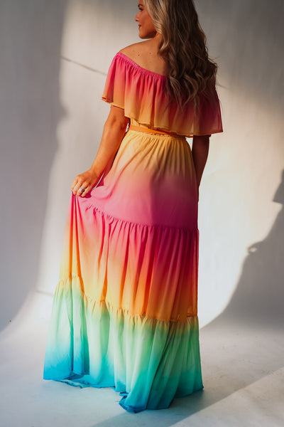 Full Spectrum Maxi Dress