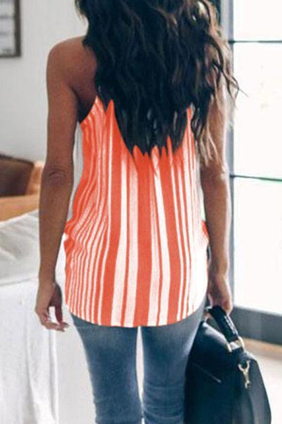 On-trend Striped Stitching Tank Top (3 Colors)