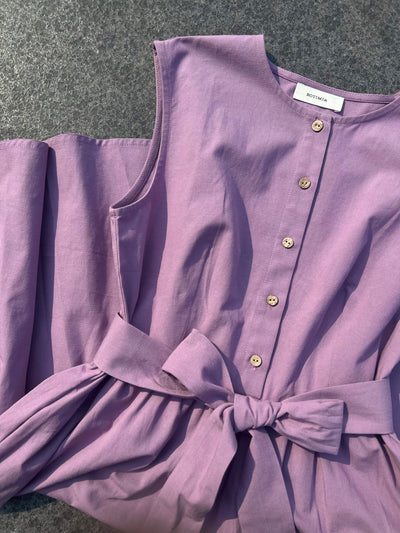 Chic Taro Purple Mini Dress