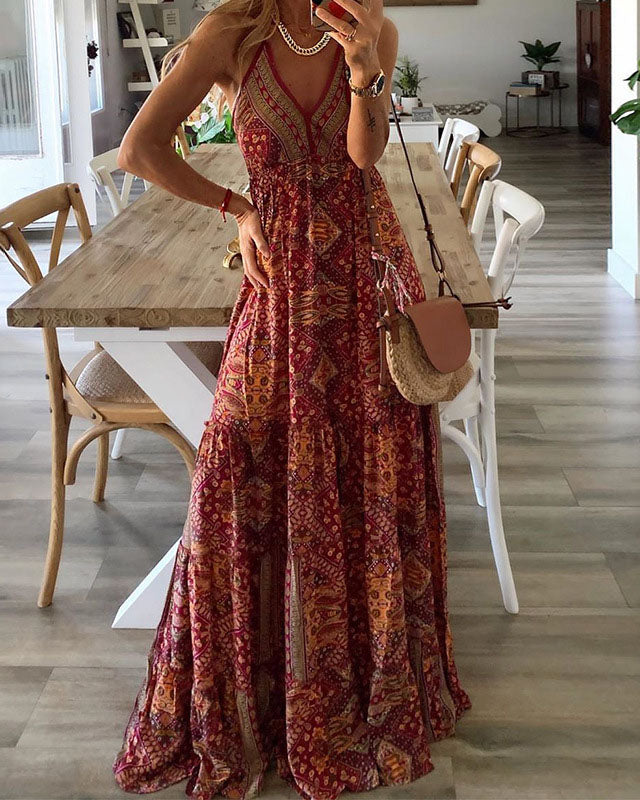 Unterkleid mit Urlaubsprint 