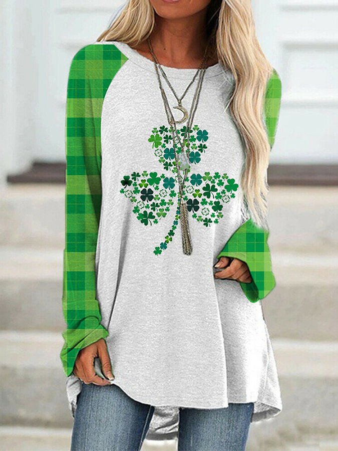 Women's St. Patrick's Trefoil Print T-Shirt