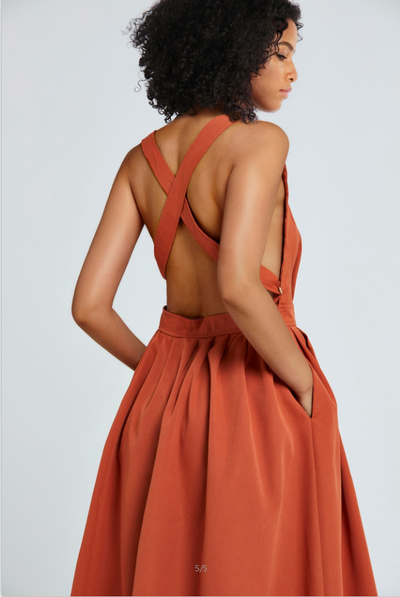 Chic Summer Backless Dress