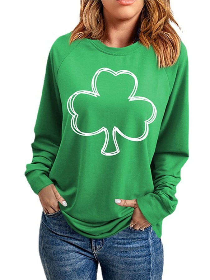 Women's St. Patrick's Day LUCKY Sweatshirt