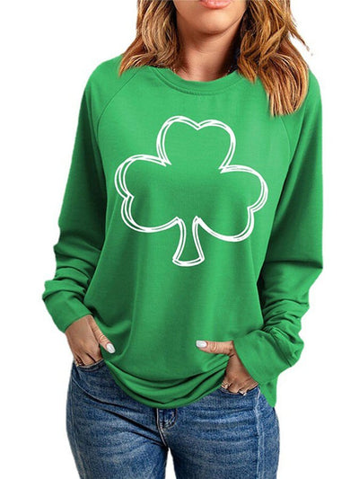 Damen St. Patrick's Day LUCKY Sweatshirt