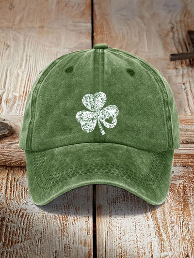 Women's Shamrock Printed  Hat