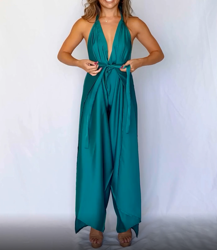 Elegant Multi-way Wrap Dress