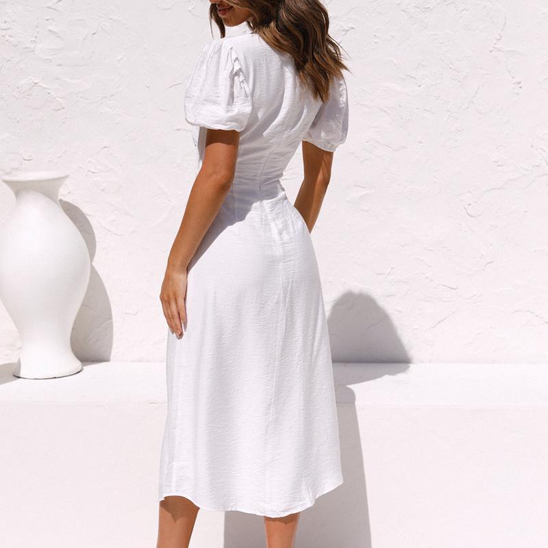 Summer Dropped waist Midi Dress