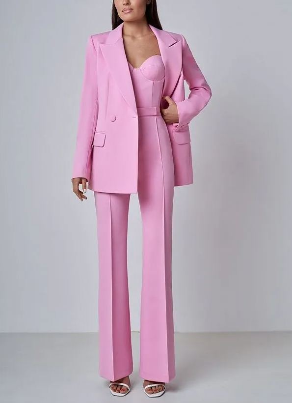 Classic Duchess 3-Piece Blazer & Trouser Suit Set